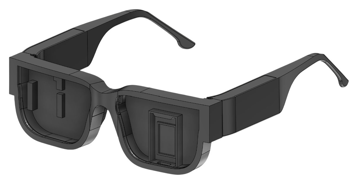 Der Ascenta-Prototyp: 3D-gedruckte Smart Glasses